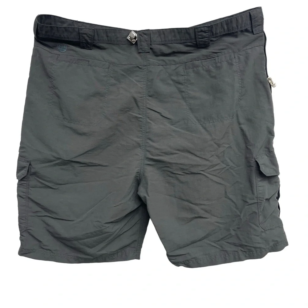 Wrangler Slate Gray Cargo Shorts Multiple‎ Pockets Mens Size 48 Waist